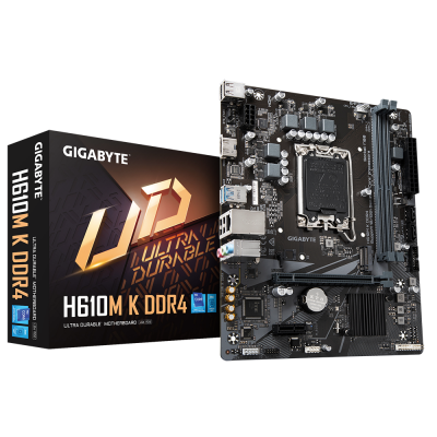 Gigabyte H610M K DDR4 1.0 placa base Intel H610 Express LGA 1700