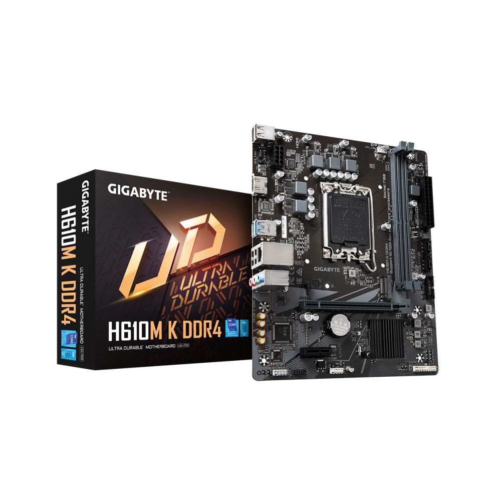 Gigabyte H610M K DDR4 1.0 placa base Intel H610 Express LGA 1700