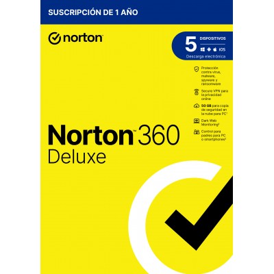 NortonLifeLock 360 Deluxe Seguridad de antivirus