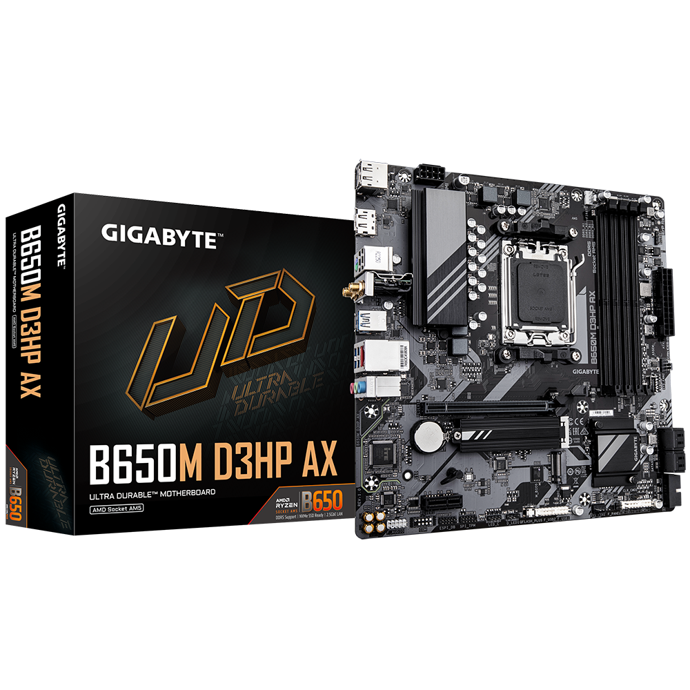 GIGABYTE B650M D3HP AX Placa base - AMD Ryzen serie 9000