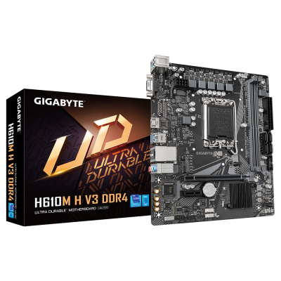 GIGABYTE H610M H V3 DDR4 placa base Intel H610 Express LGA 1700
