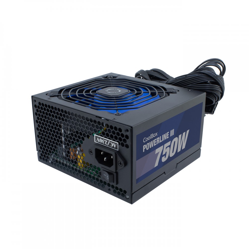 CoolBox Powerline III 750 unidad de fuente de alimentación 750 W