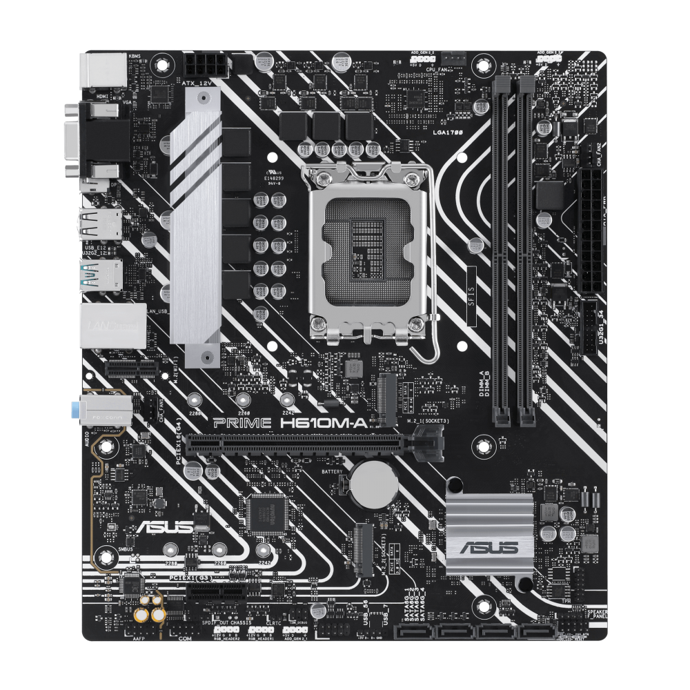 ASUS PRIME H610M-A-CSM Intel H610 LGA 1700 micro ATX