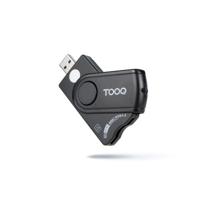 TooQ Lector Tarjetas Inteligentes, DNI Electrónico, SIM, SD, SF, USB-A