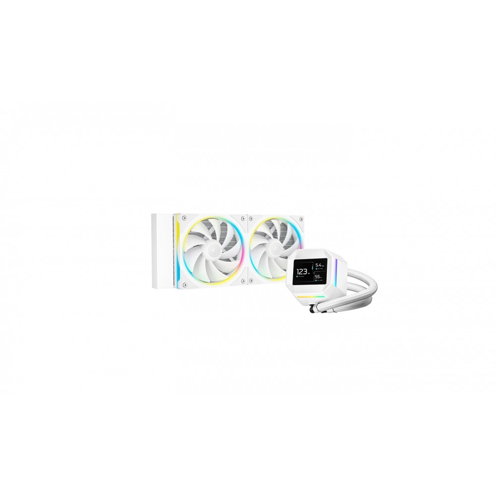 DeepCool LM240 WH Procesador Kit de refrigeración líquida
