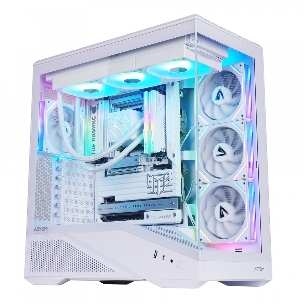 ABYSM AB123533W carcasa de ordenador Blanco